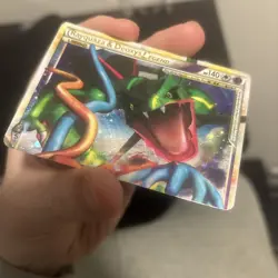 Pokemon Card Rayquaza & Deoxys Legend (Top) - 89/90 Holo - Moderately Played - Image 4