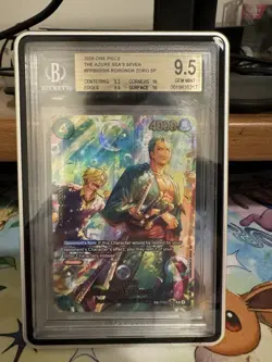 One Piece Card Game Roronoa Zoro SP PRB02-006 BGS 9.5 Gem Mint Alt Art 🔥 - Image 1