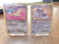 Cinccino 105/113 Legendary Treasures Holo & Audino RC17/RC25 Pokemon cards - Image 1