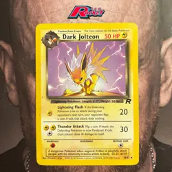 Pokemon Team Rocket Dark Jolteon 38/82 Non-Holo Card - Image 1