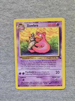 Slowbro 43/62 - Pokemon Fossil Card - Image 1