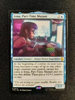 MTG Irma, Part-Time Mutant 0012 TMNT TMC NM - Image 1