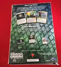 Magic the Gathering FORGOTTEN REALMS AURA OF COURAGE Commander Deck NEW / SEALED 630509982677 - Image 5