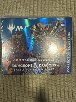 MtG Commander Legends - Battle of Baldur's Gate Collector Booster Box 195166181714 - Image 1