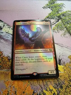Casey Jones, Vigilante - Foil TMT NM MTG - Image 1