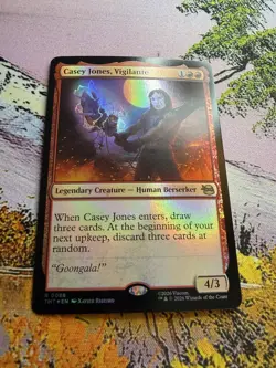 Casey Jones, Vigilante - Foil TMT NM MTG - Image 2