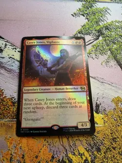 Casey Jones, Vigilante - Foil TMT NM MTG - Image 5