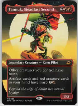 MTG TCG Tannuk, Steadfast Second (Borderless) M Edge of Eternities 296 - Image 1