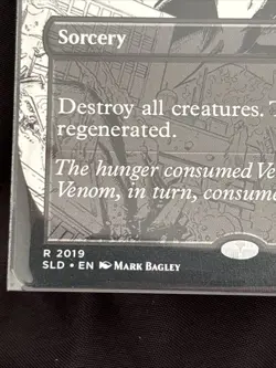 MTG Damnation (2019) *Non-Foil* B&W Ink Secret Lair: Venom MT/N - Image 2