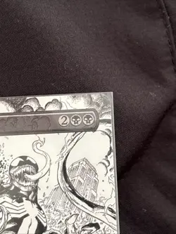 MTG Damnation (2019) *Non-Foil* B&W Ink Secret Lair: Venom MT/N - Image 4