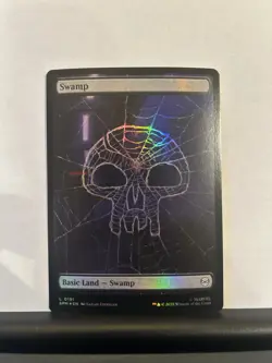 MTG Swamp 191 Marvel's Spider-Man Foil - Image 1