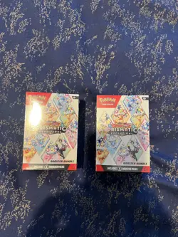 x2 Pokemon TCG Prismatic Evolutions Booster Bundle - Sealed - Brand New - Image 1