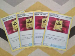 Pokemon TCG: Battle VIP Pass 225/264 4X Playset Fusion Strike - N/NM Cards - Image 1