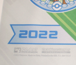 2022 Pokemon North Americal Championships Competitor Playmat - Image 2