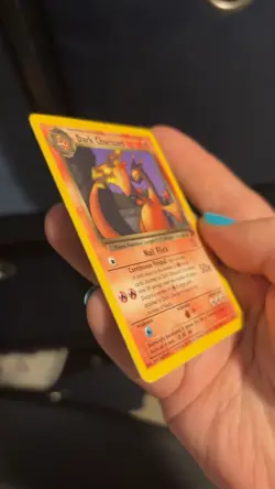 Pokemon Dark Charizard 21/82 Non-Holo Card Team Rockets Series - Image 2