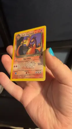 Pokemon Dark Charizard 21/82 Non-Holo Card Team Rockets Series - Image 3