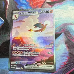 Pokemon Charizard ex 199/165 Sv: Scarlet & Violet 151 Special Illustration Rare - Image 1