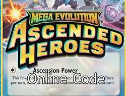 50x Ascended Heroes Codes Booster Pokemon TCG LIVE - DIGITAL DELIVERY - Image 1