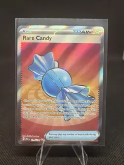 Pokemon Rare Candy 175/132 Me01: Mega Evolution Ultra Rare Trainer Holo - Image 1