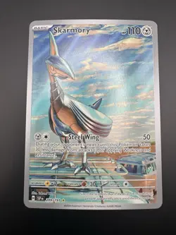 Skarmory IR 209/191 Pokemon Surging Sparks Illustration Rare Near Mint - Image 3