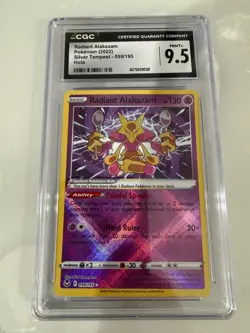 CGC 10 Mimikyu Promo + Radiant Alakazam 9.5🔥 Pokemon Slab Pair - Image 3