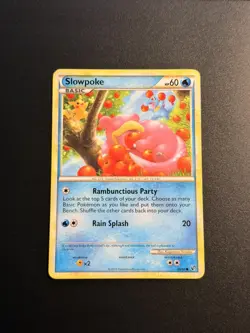 Slowpoke Common Normal Undaunted 66/90 LP Pokemon TCG - Image 1