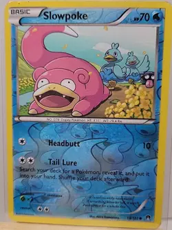 Slowpoke 19/122 Pokemon TCG XY: Breakpoint Reverse Holo MP - Image 1