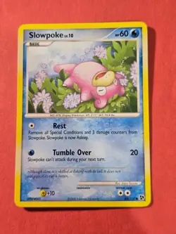 2008 Pokemon Diamond and Pearl Great Encounters #82 Slowpoke, C, NF/H, cd3 - Image 1
