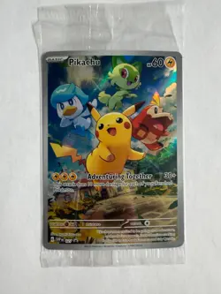 PIKACHU 027 | SV: Scarlet & Violet Promo | Paldea | LP Pokemon - SEALED - Image 1