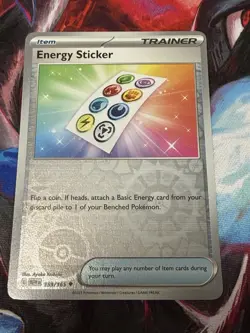 Energy Sticker 159/165 Reverse Holo: Scarlet & Violet 151 Pokemon TCG Near Mint - Image 1