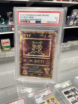 2000 POKEMON GAME PROMO ANCIENT MEW POKEMON 2000 MOVIE PSA 5 - Image 1