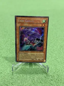 Yugioh Yata-Garasu LOD-000 1st Edition Secret Rare NM/VLP - Image 1