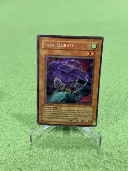 Yugioh Yata-Garasu LOD-000 1st Edition Secret Rare NM/VLP - Image 2