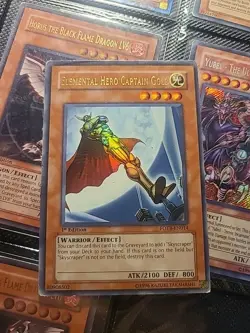 Yugioh! Elemental Hero Captain Gold FOTB-EN014 1st Ed. - Image 1