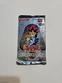 Yu-Gi-Oh Dark Beginning 1 Booster Pack Factory Sealed Unlimited Edition - Image 1