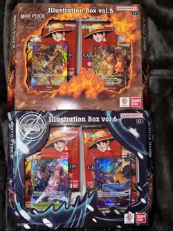 One Piece Card Game: Illustration Boxes Vol.5 and Vol.6 - IN HAND You Get BOTH - Image 1