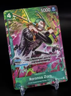OP15 Roronoa Zoro Treasure Rare TR Super Rare PRERELEASE NM 🔥 - Image 1
