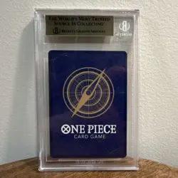 Bandai Boa Hancock OP14-112 The Azure Sea's Seven SP Foil Beckett 9.5 2026 - Image 2