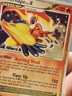 Infernape Lv.X - 121/130 - Pokemon Diamond & Pearl Ultra Rare Nm - Image 3