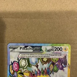 Pikachu ex 219/191 Sv08: Surging Sparks Holo Rare Pokemon - Image 3