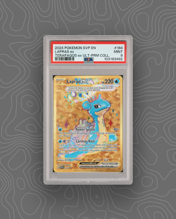 2024 POKEMON SVP EN #164 LAPRAS EX PSA 9 - Image 1