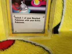 Pokemon Base Set 4th UK Print 1999-2000 Switch 95/102 Ace Graded 8 NM-MT - Image 2