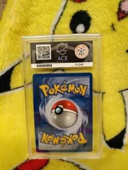 Pokemon Base Set 4th UK Print 1999-2000 Switch 95/102 Ace Graded 8 NM-MT - Image 3