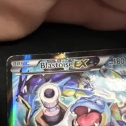 The Pokemon Company Blastoise EX XY122 Holo 180 HP Rapid Spin Splash Bomb XY - Image 5