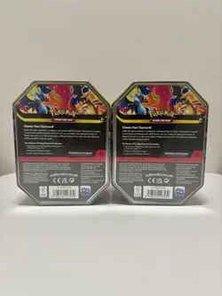 Mega Charizard X & Y Ex Tins Set of 2 New/Factory Sealed Pokemon TCG - Image 2