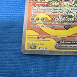 Pokemon Teal Mask Ogerpon EX Special Illustration Rare Holo 210 HP Sv Prismatic… - Image 2