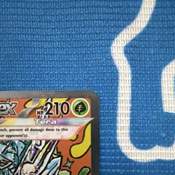 Pokemon Teal Mask Ogerpon EX Special Illustration Rare Holo 210 HP Sv Prismatic… - Image 4