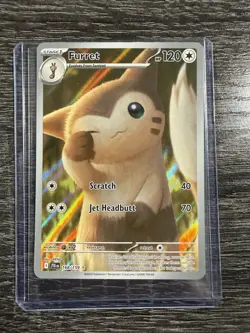 Furret - 168/159 - Illus. Rare - Pokemon TCG - SV09: Journey Together (JTG) - NM - Image 1