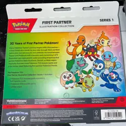Pokemon TCG First Partner Illustration Collection Series 1 New Sealed - Image 3