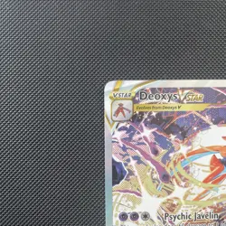 Pokemon TCG Crown Zenith Deoxys v Star GG46/GG70 Galarian Gallery NM - Image 3